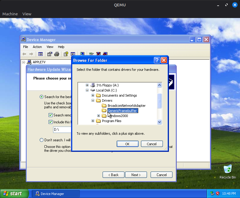 Hardware Update Wizard